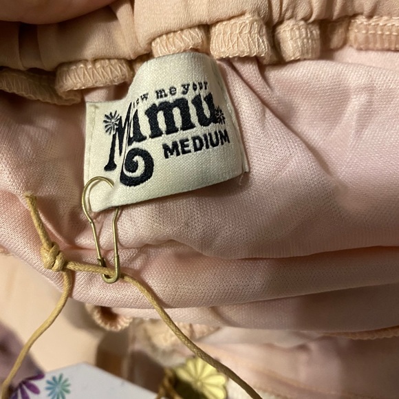 Show Me Your Mumu Women’s SMYM Bridesmaid Medium Pink Blush Halter Dress NWT - Picture 8 of 12